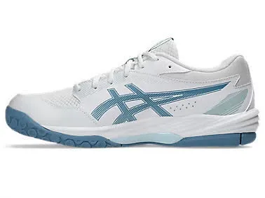 Asics GEL-TASK 4 Herren Hallenschuhe Sportschuhe weiß/blau