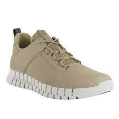 ECCO GRUUV Sneaker Schnürer Herren beige