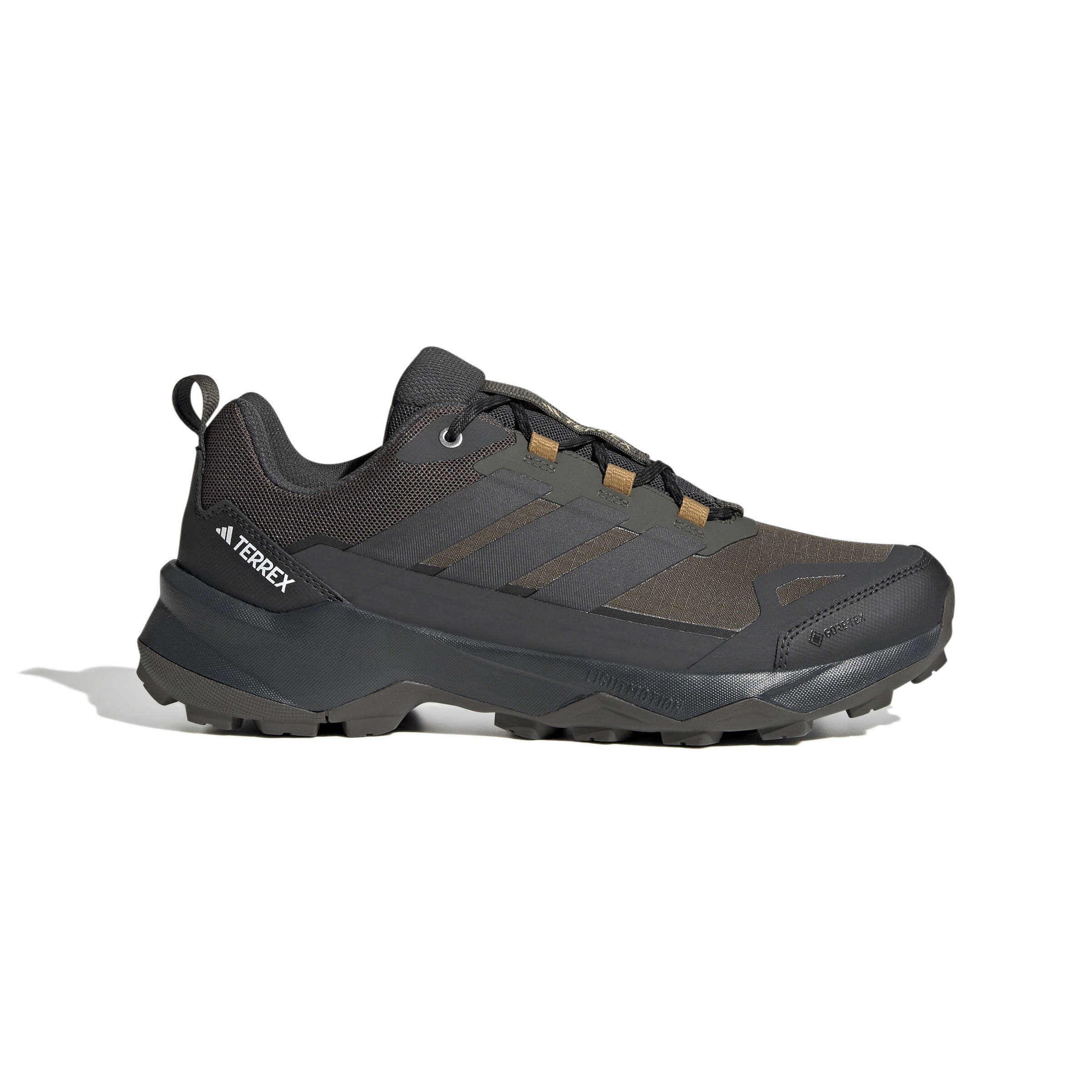 adidas TERREX SKYCHASER AX5 GTX Herren Wanderschuhe Trekkingschuhe Low oliv/schwarz