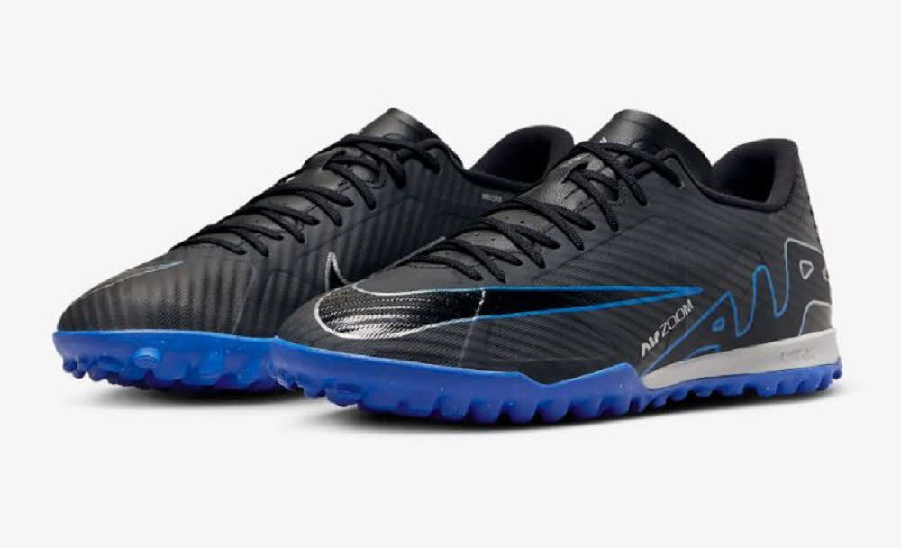 Nike Mercurial Vapor 15 Academy Herren Fußballschuhe Kunstrasen schwarz