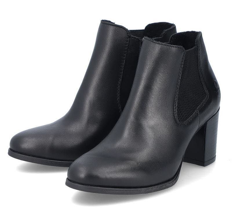 Rieker Damen Stiefel Stiefeletten schwarz