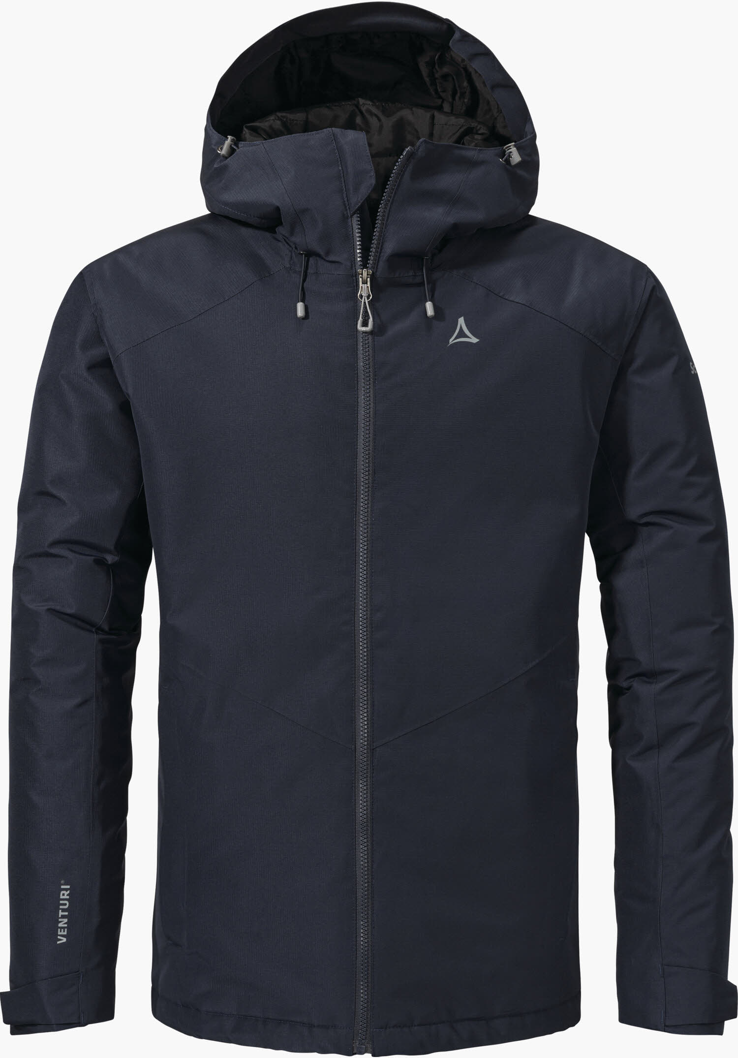 Schöffel Wildkar Herren Wanderjacke Isolationsjacke Kapuzenjacke wasserdicht blau