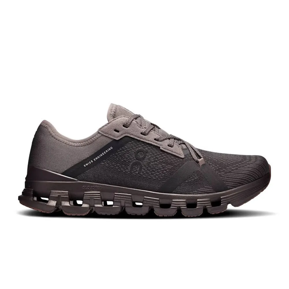 ON Cloud X 4 AD Damen Joggingschuhe Freizeitschuhe braun