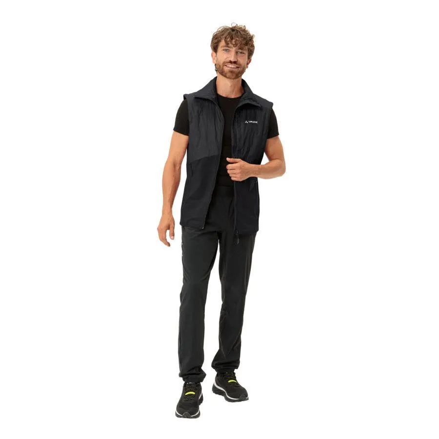 Vaude Brenva Weste II Herren Hybrid-Isolationsweste Wanderweste schwarz
