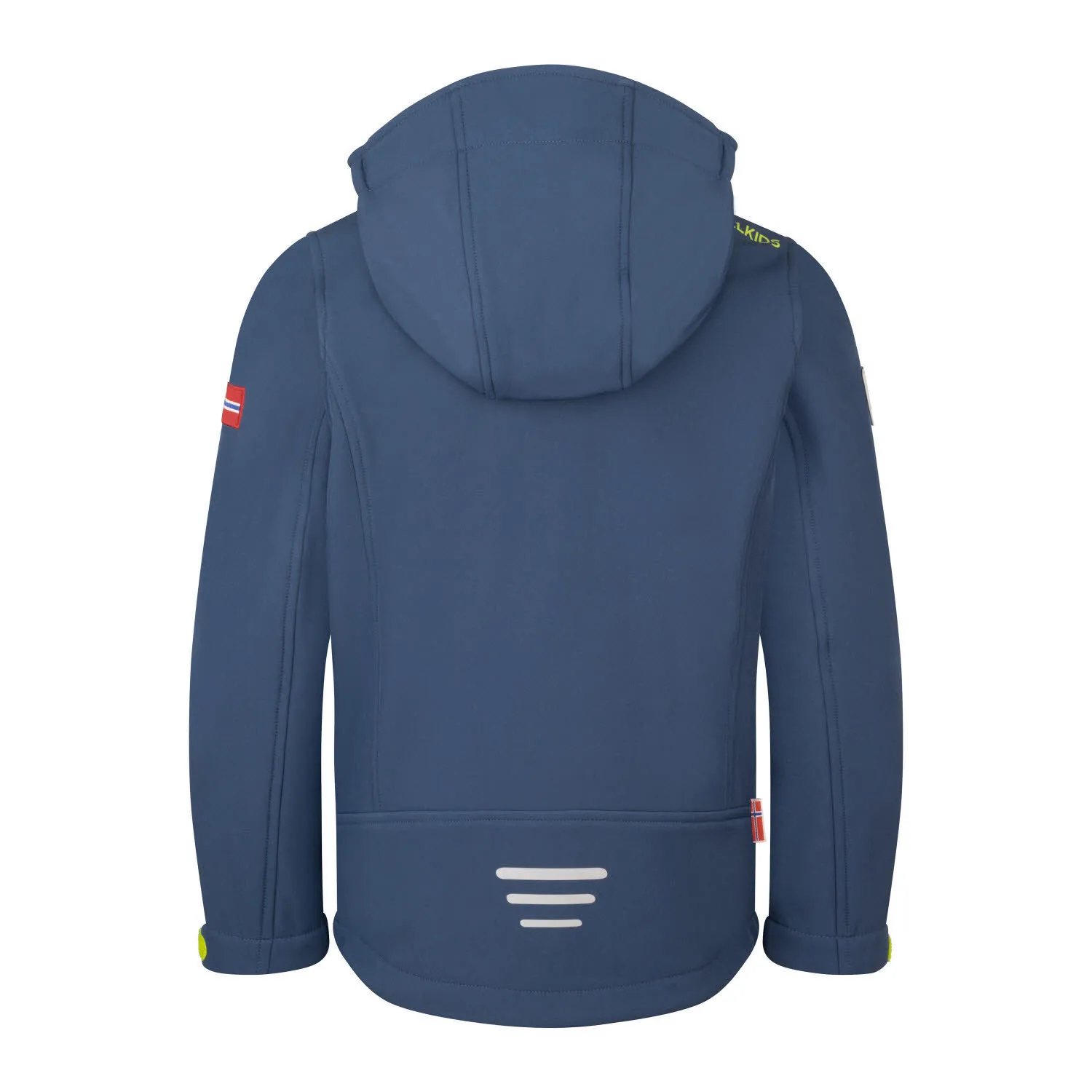 TROLLKIDS Trollfjord Jacket Jungen Softshelljacke Outdoorjacke blau