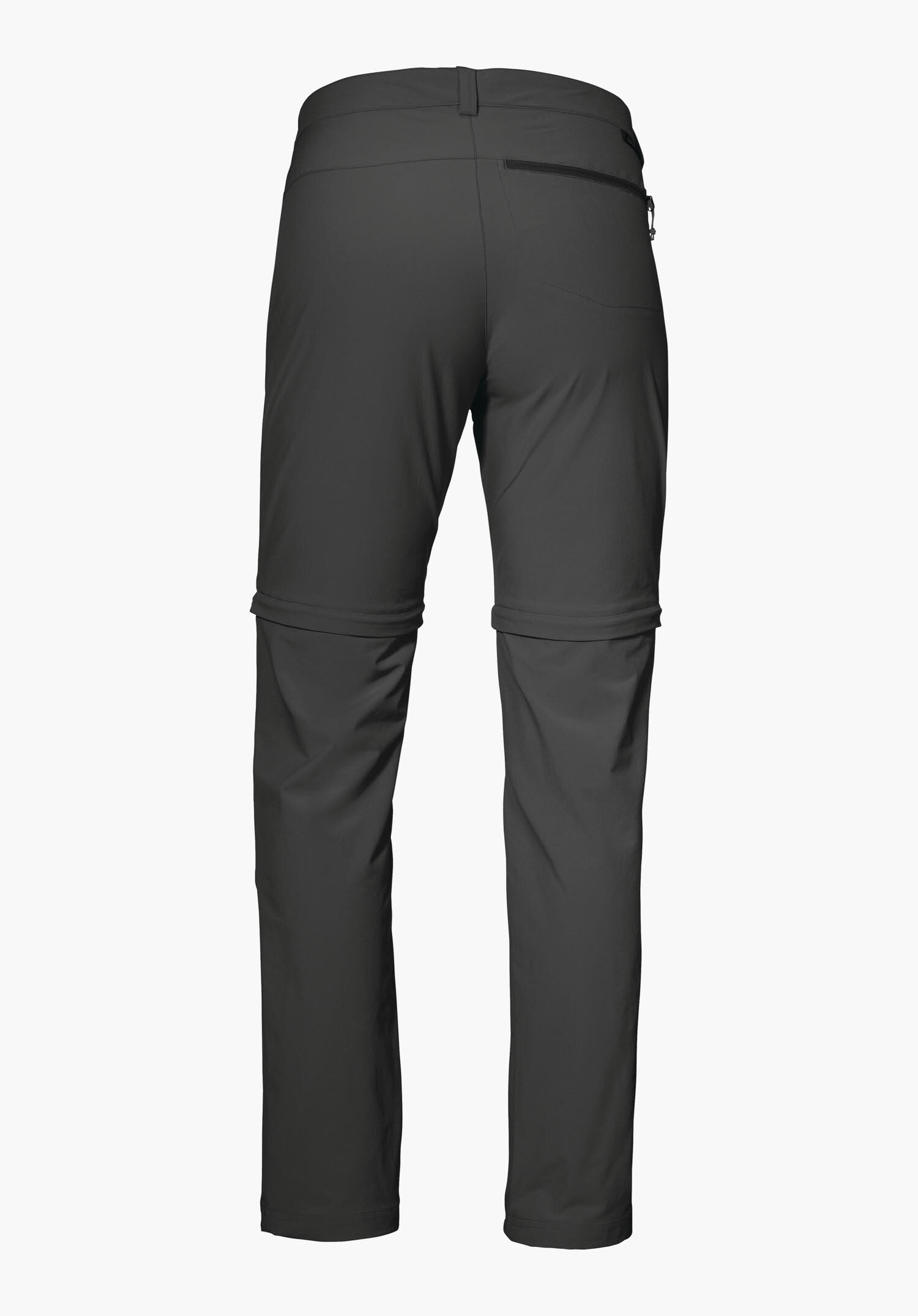 Schöffel Pants Ascona Zip Off Wanderhose Damen grau