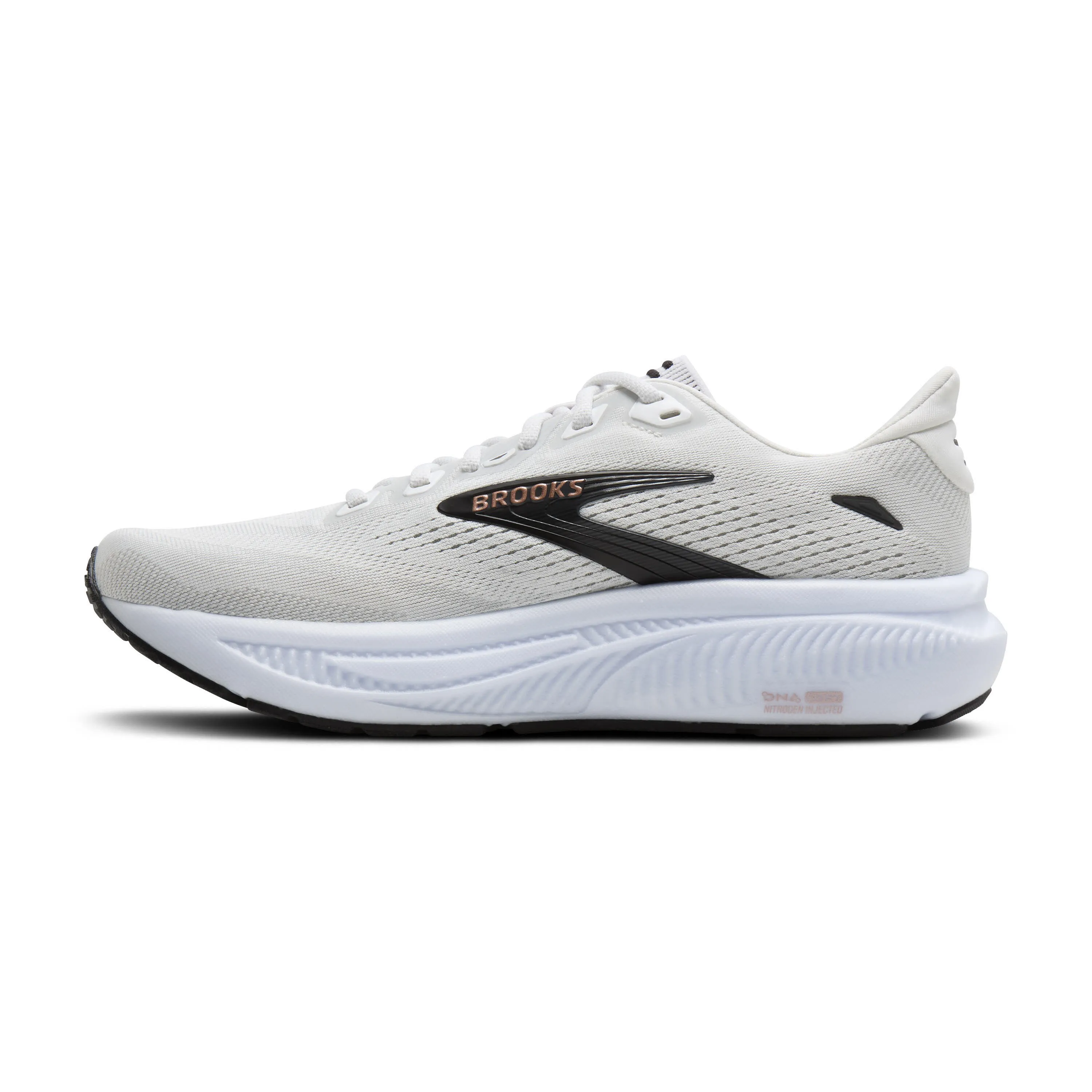 Brooks Ghost 18 Damen Laufschuhe Joggingschuhe white/black/rose gold