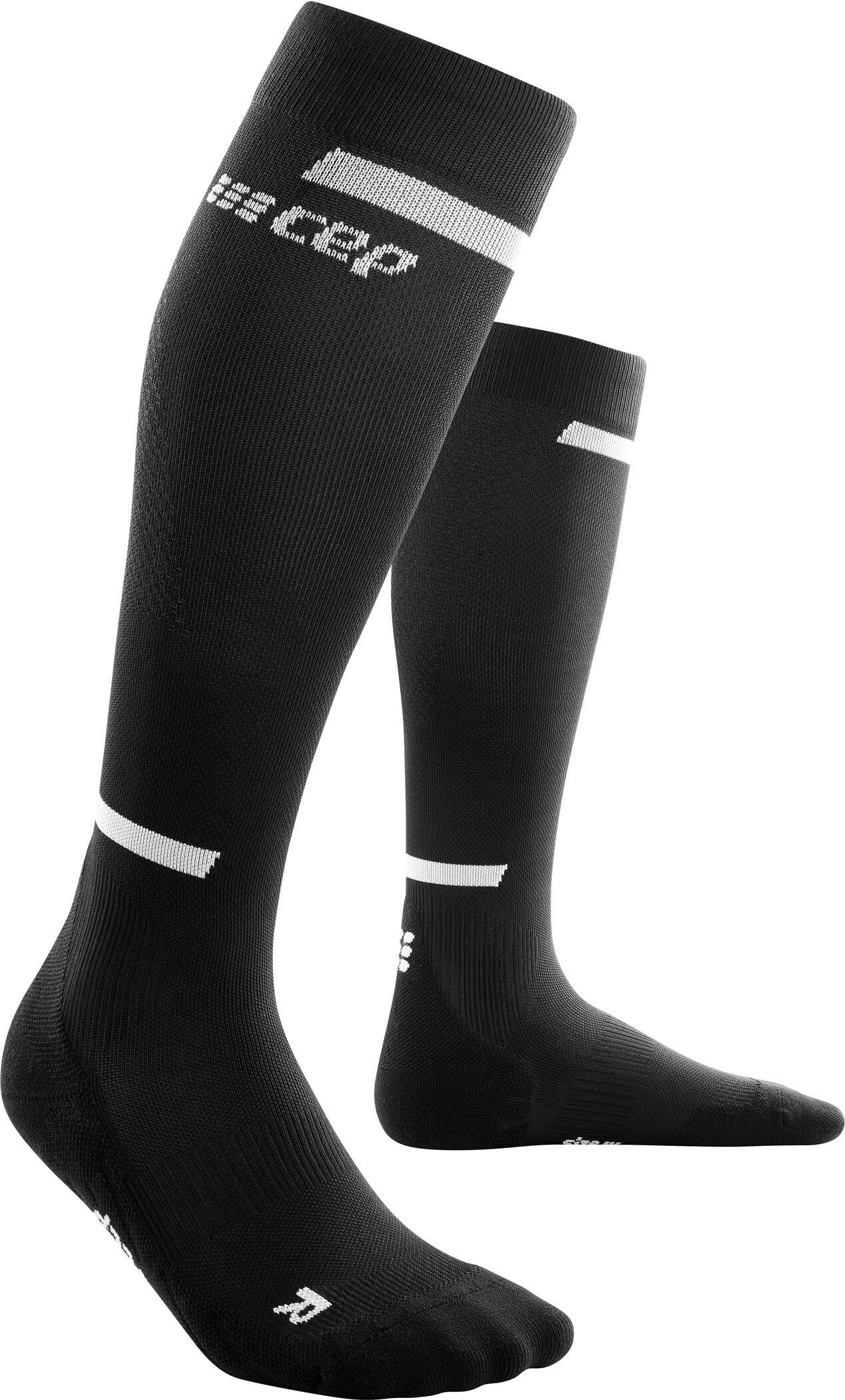 CEP THE RUN SOCKS TALL Damen 1 Paar Sportsocken lang Compression schwarz NEU