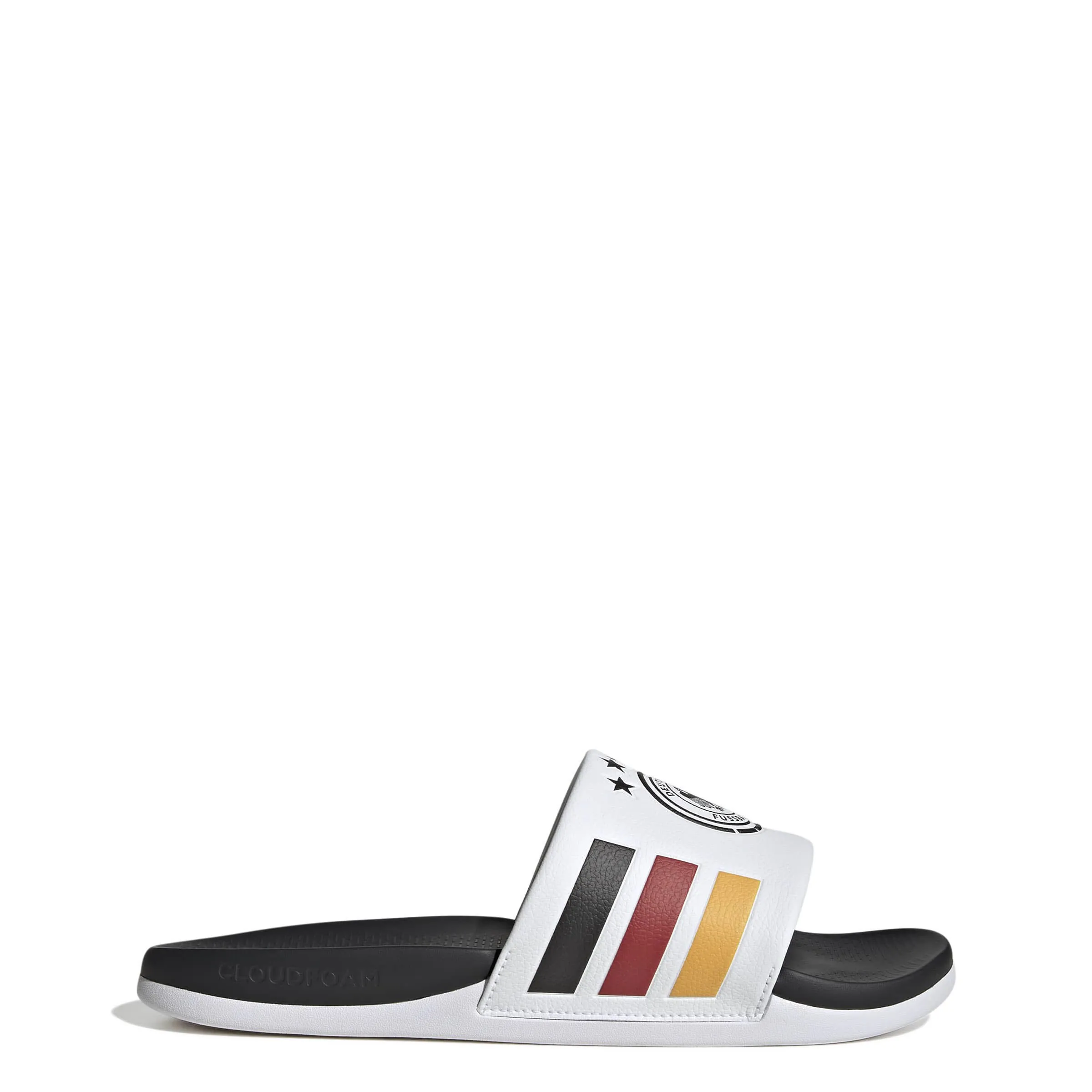 adidas ADILETTE CMFT DFB Unisex Badelatschen Nationalmannschaft weiß/schwarz/rot/gold