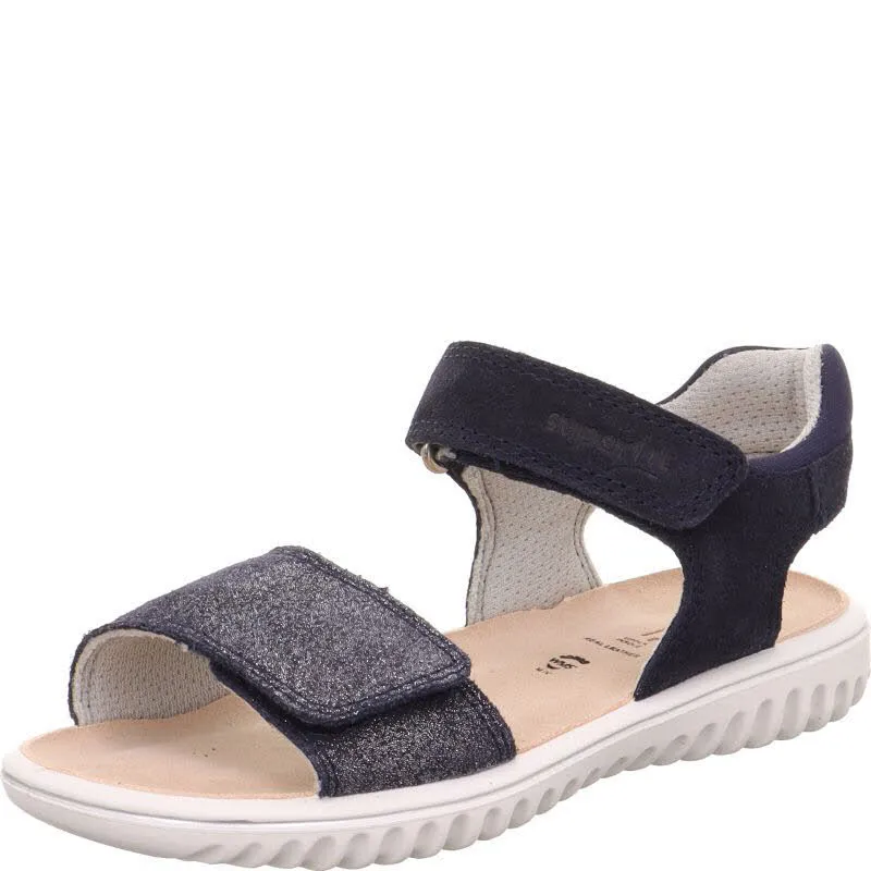 Superfit Sandale SPARKLE Blau Kinder Mädchen