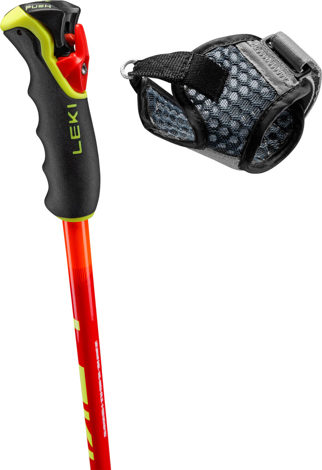 Leki Wyldbird Vario TR Unisex Skistöcke Ski Poles verstellbar orange/rot