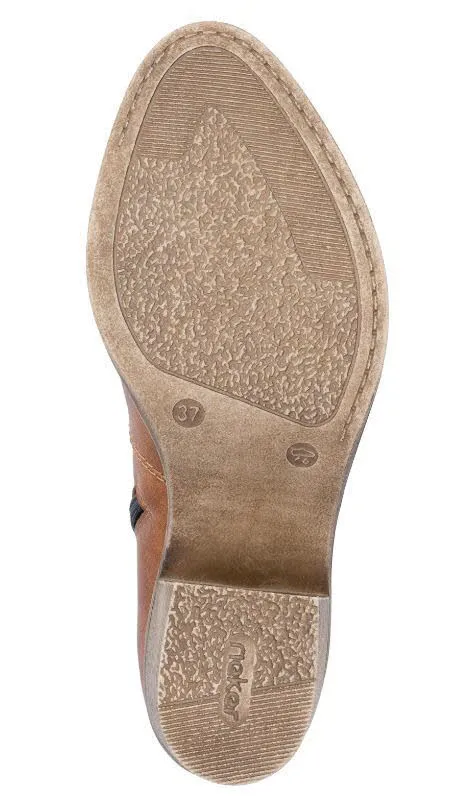 Rieker Damen Stiefel Stiefeletten braun