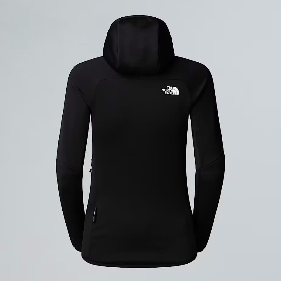The North Face Meteora Fleece Damen Fleecejacke mit Kapuze schwarz Bild 2 The North Face Meteora Fleece Damen Fleecejacke mit Kapuze schwarz