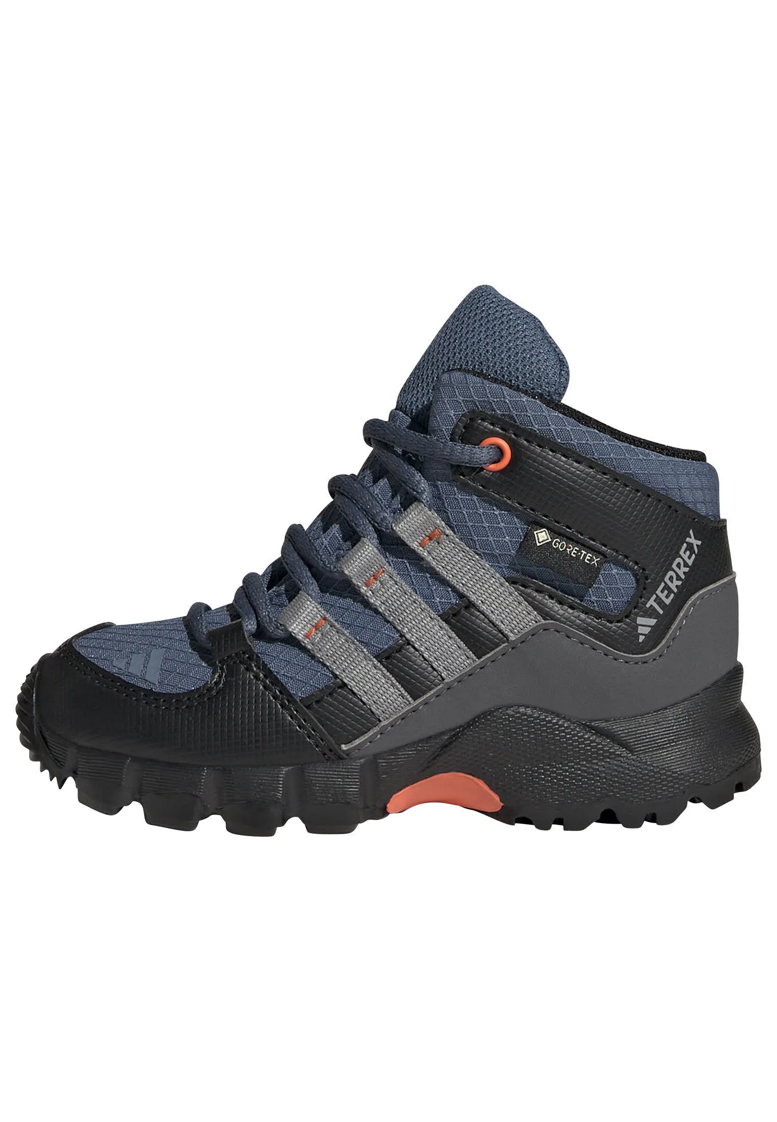 adidas Terrex Mid GORE-TEX Wanderschuh Kinder blaugrau