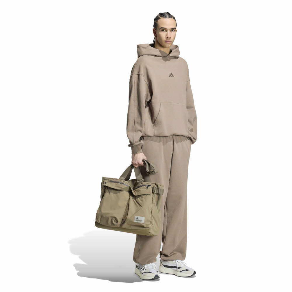 adidas KIT HOODIE Herren Kapuzenpullover khaki six