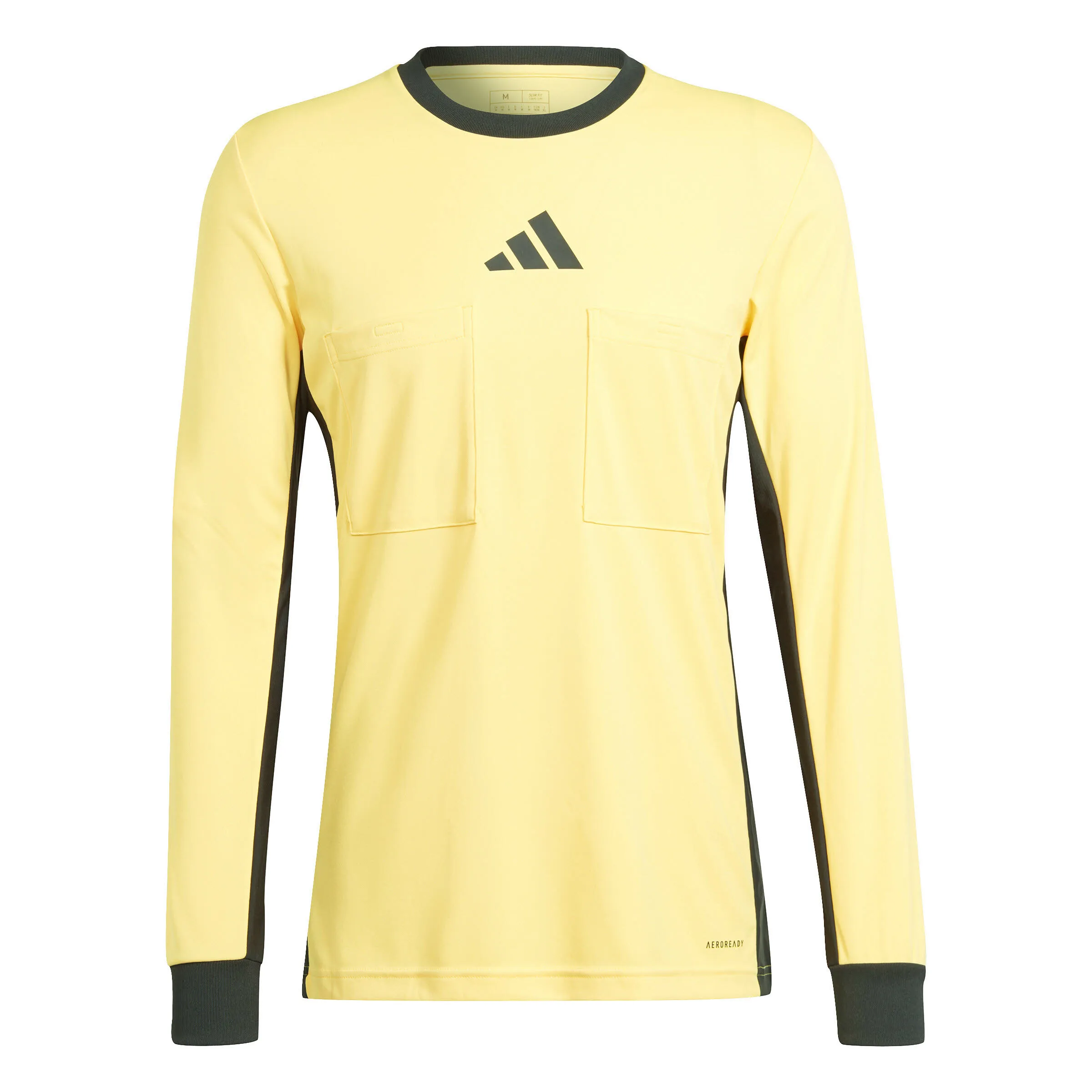adidas REF 24 JERSEY LS Schiedsrichter Langarmshirt Herren hellgelb