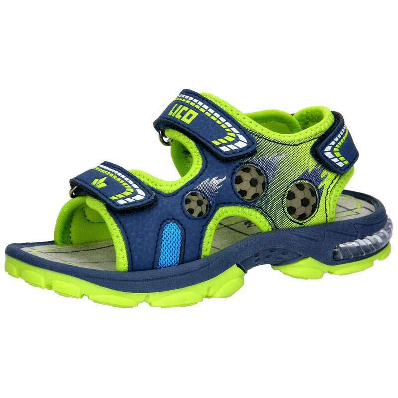 Lico Spotlight V Blinky Sommerschuh Sandale Jungen Klettverschluß blau NEU