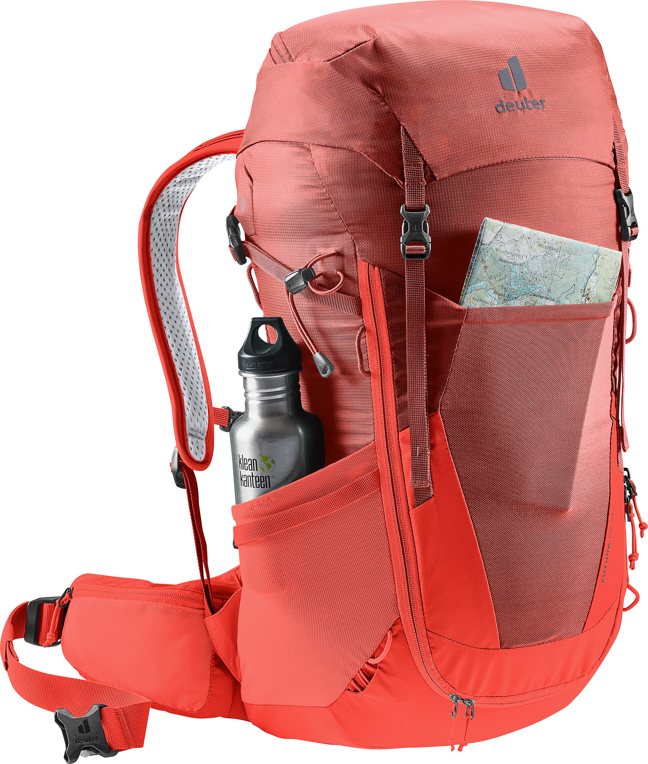 Deuter Futura 24 SL Damen Trekkingrucksack Wanderrucksack capsia/currant NEU