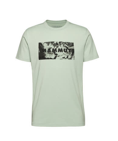 Mammut Trovat T-Shirt Men Logo Wander-T-Shirt Herren hellgrün