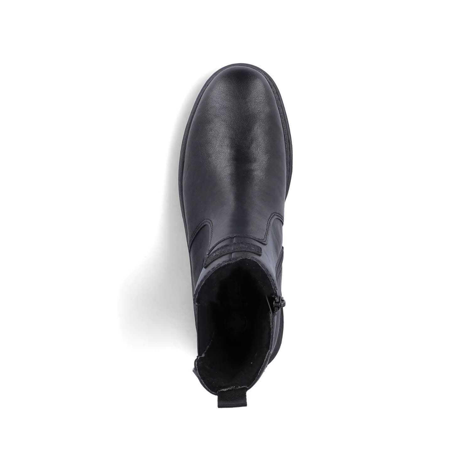 Rieker HWK Damen Chelsea Boots Damen Stiefelette Winterstiefel schwarz