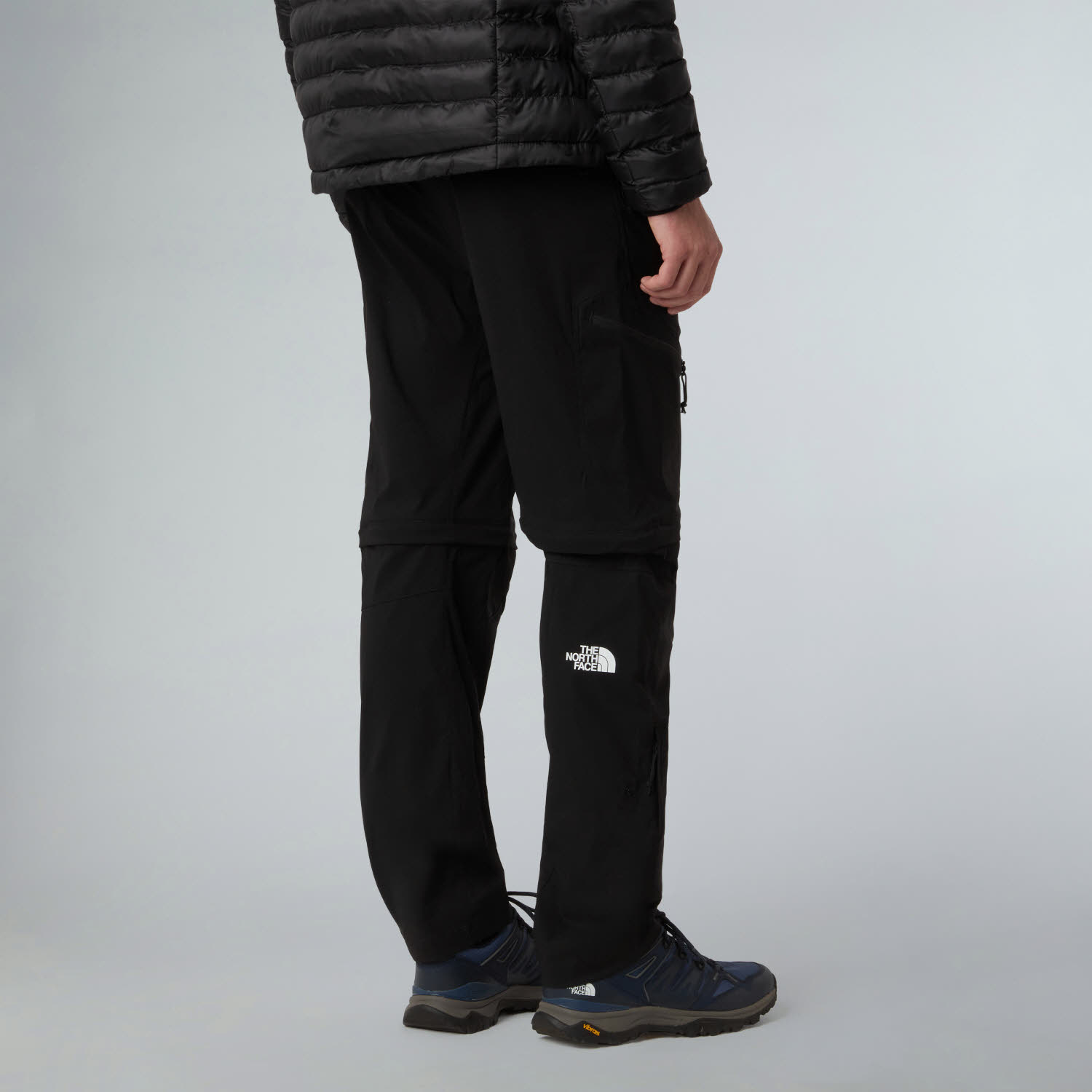 The North Face EXPLO REG TAP CNV PNT Herren Wanderhose Zipp-Off schwarz
