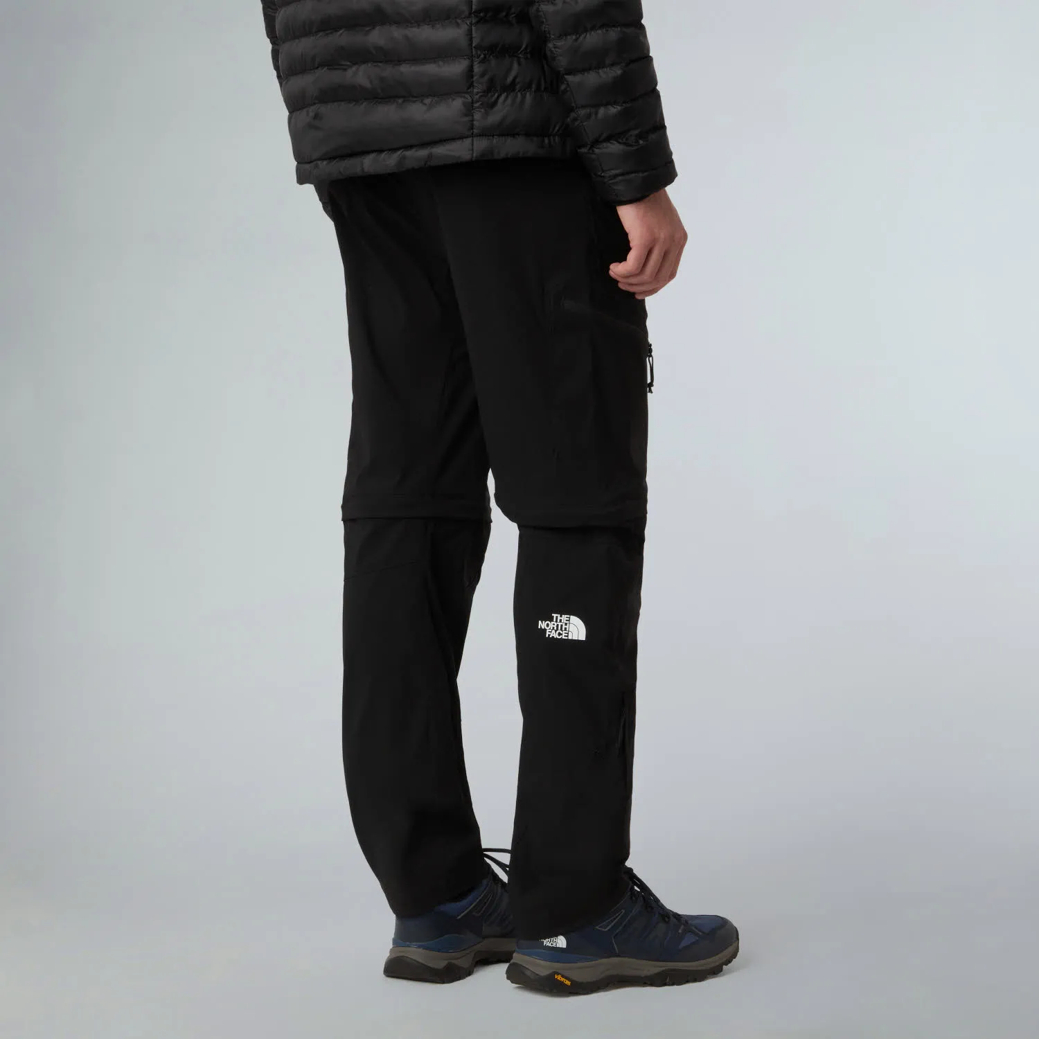 The North Face EXPLO REG TAP CNV PNT Herren Wanderhose Zipp-Off schwarz