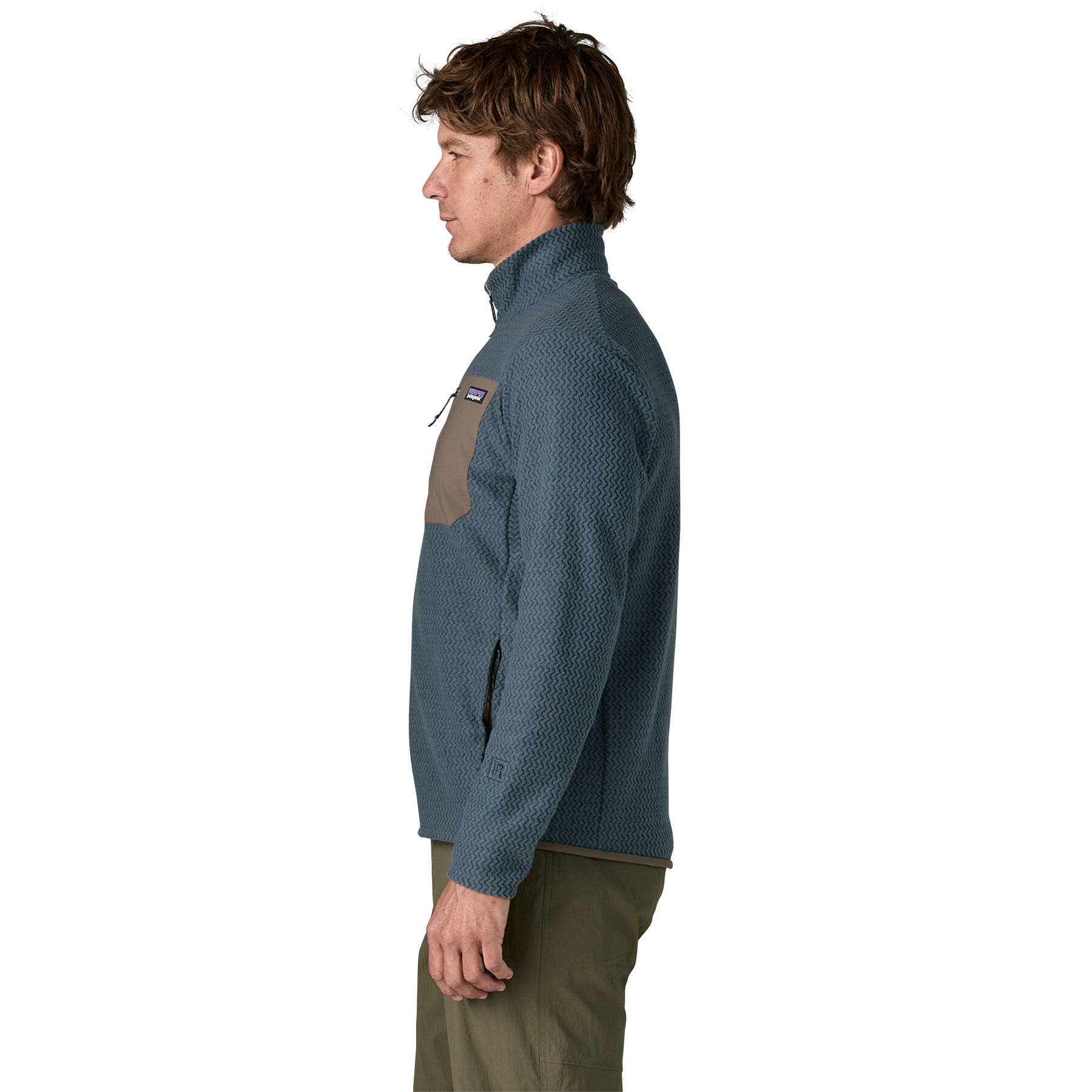 Patagonia R1 Air Fleece Jacket Herren Fleece Jacke blau