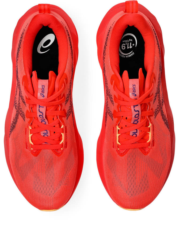 Asics NOVABLAST 5 Herren Laufschuhe Joggingschuhe flash red/edo purple