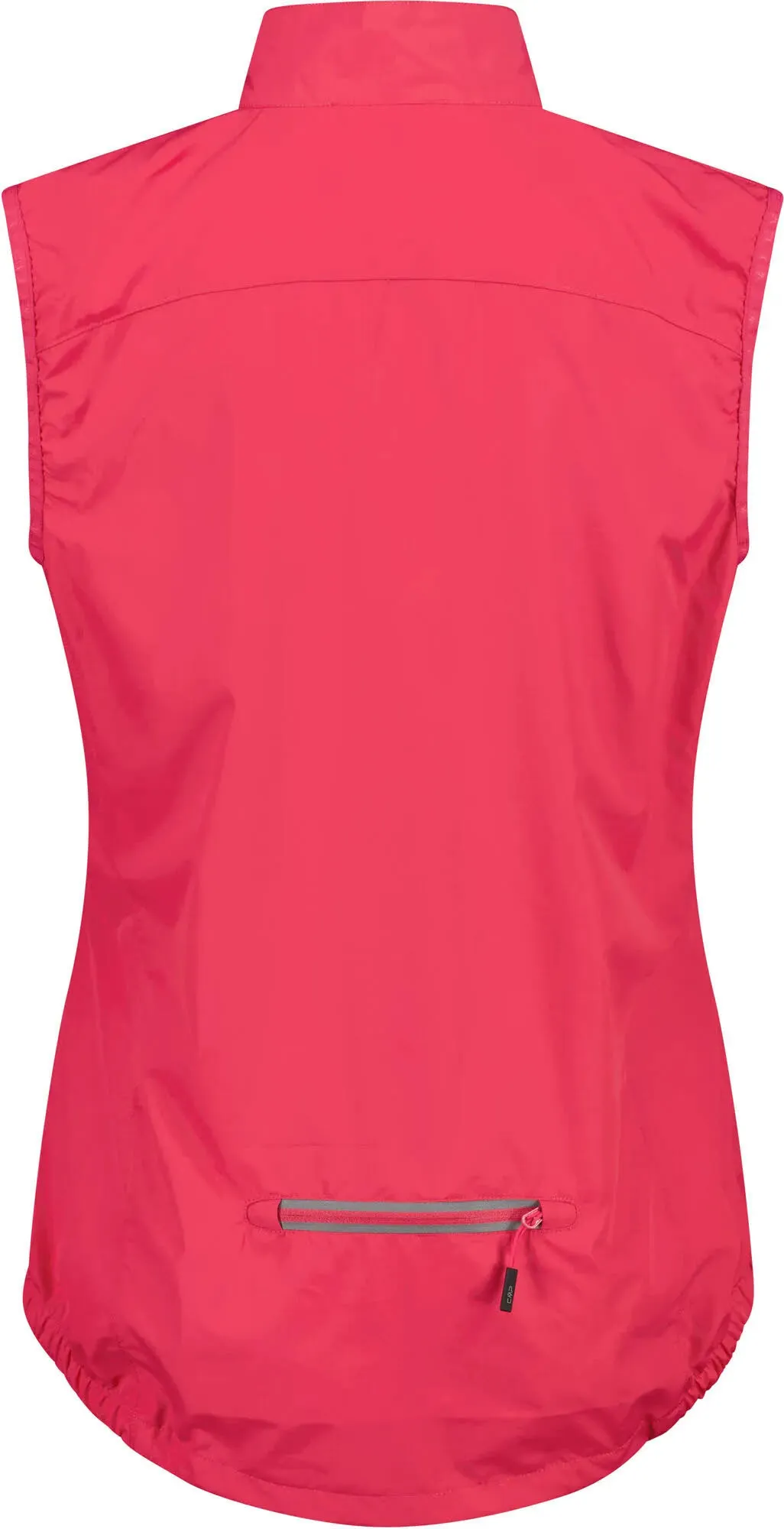 CMP Windschutzjacke Damen mit abnehmbaren Ärmeln magenta