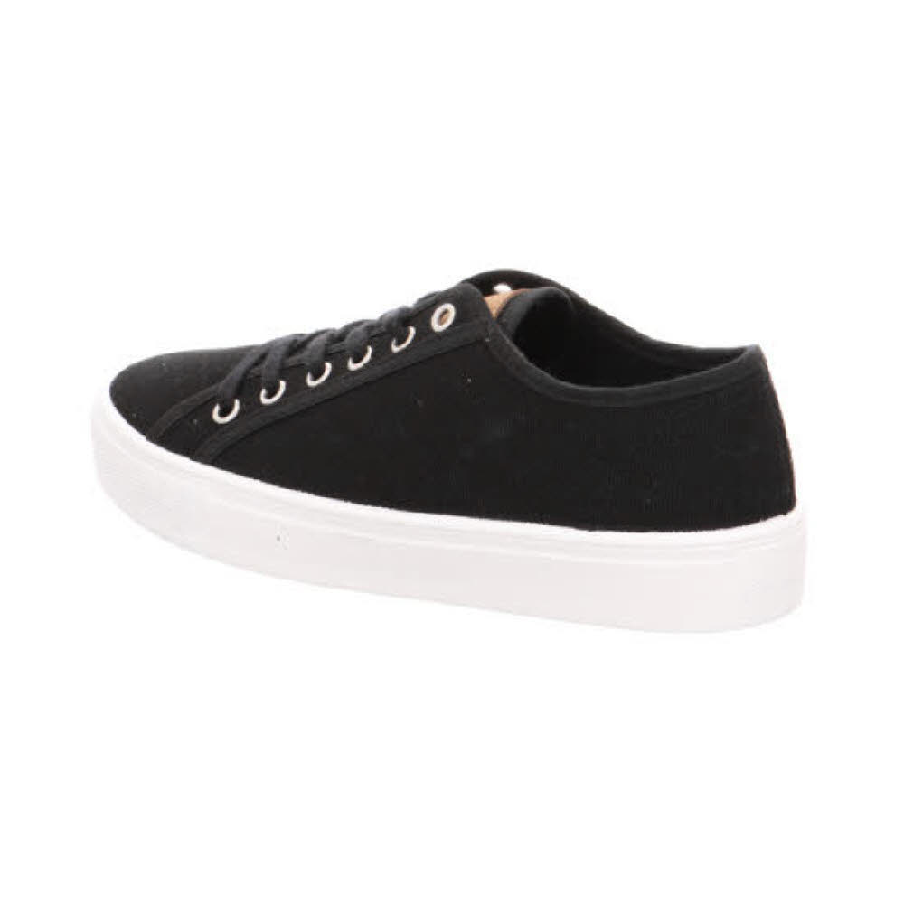 Natural Sense Sneaker Damen Schnürer sportive schwarz