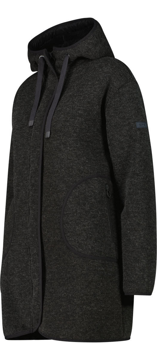 CMP PARKA FIX HOOD Mantel Damen anthrazit