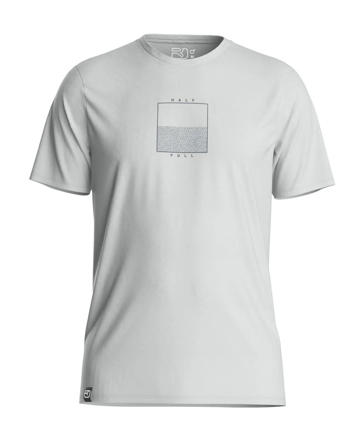 Ortovox 150 Cool Half Full Herren T-Shirt grau