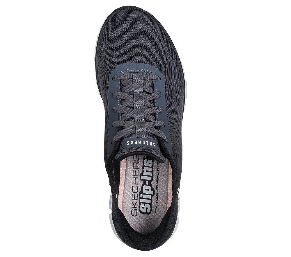 Skechers Slip-ins: Glide-Step - Excite Damen Sneaker Low sportlich schwarz