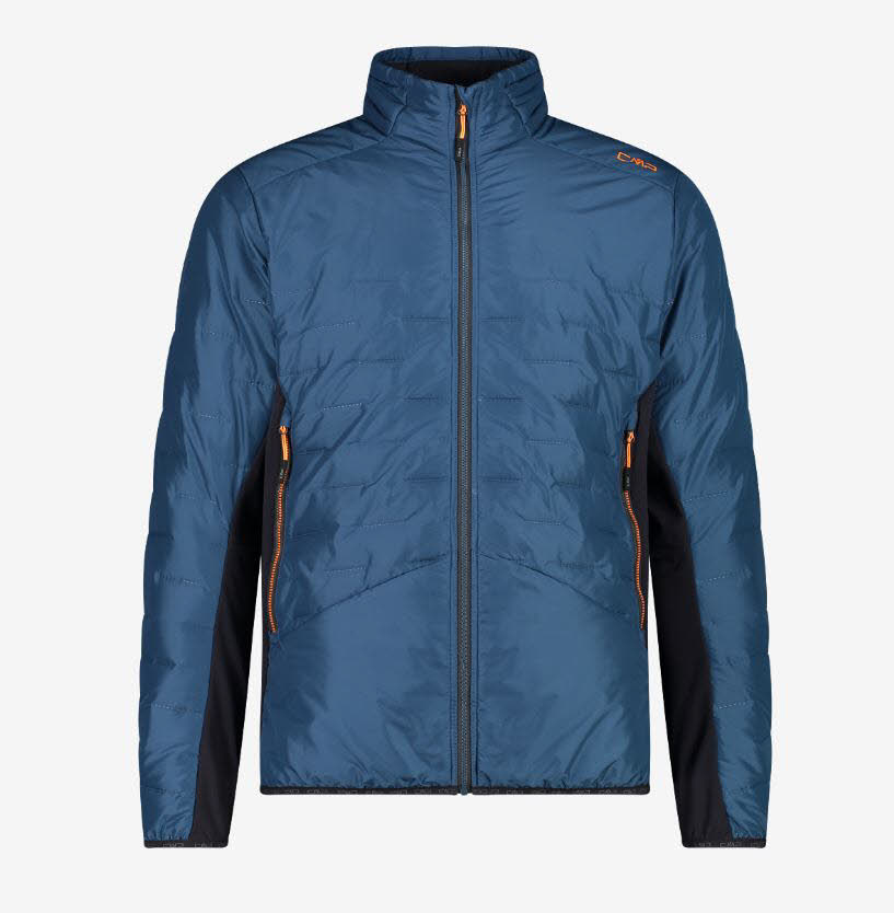 CMP PFC-freie Hybrid Herren Jacke Daunenjacke blau