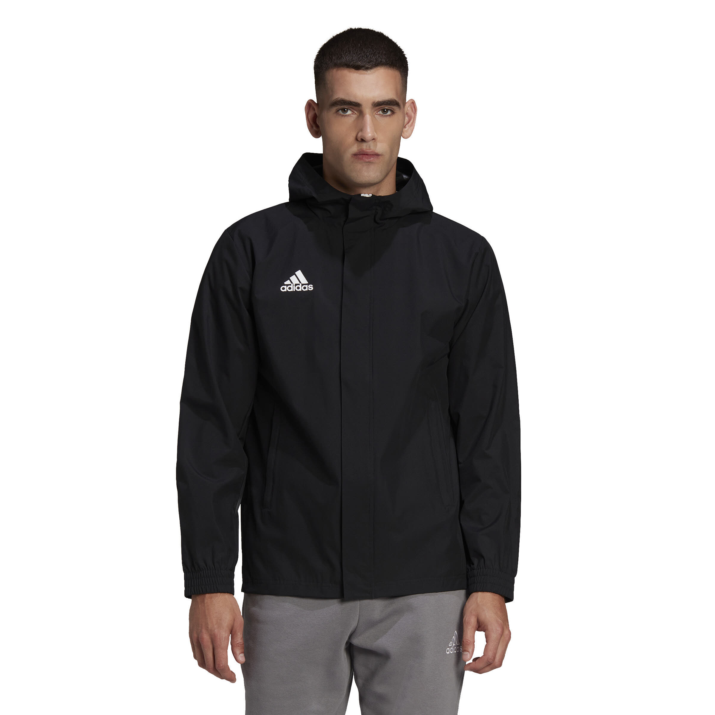 adidas Entrada 22 All-Weather Herren All-Wetter-Jacke Regenjacke schwarz