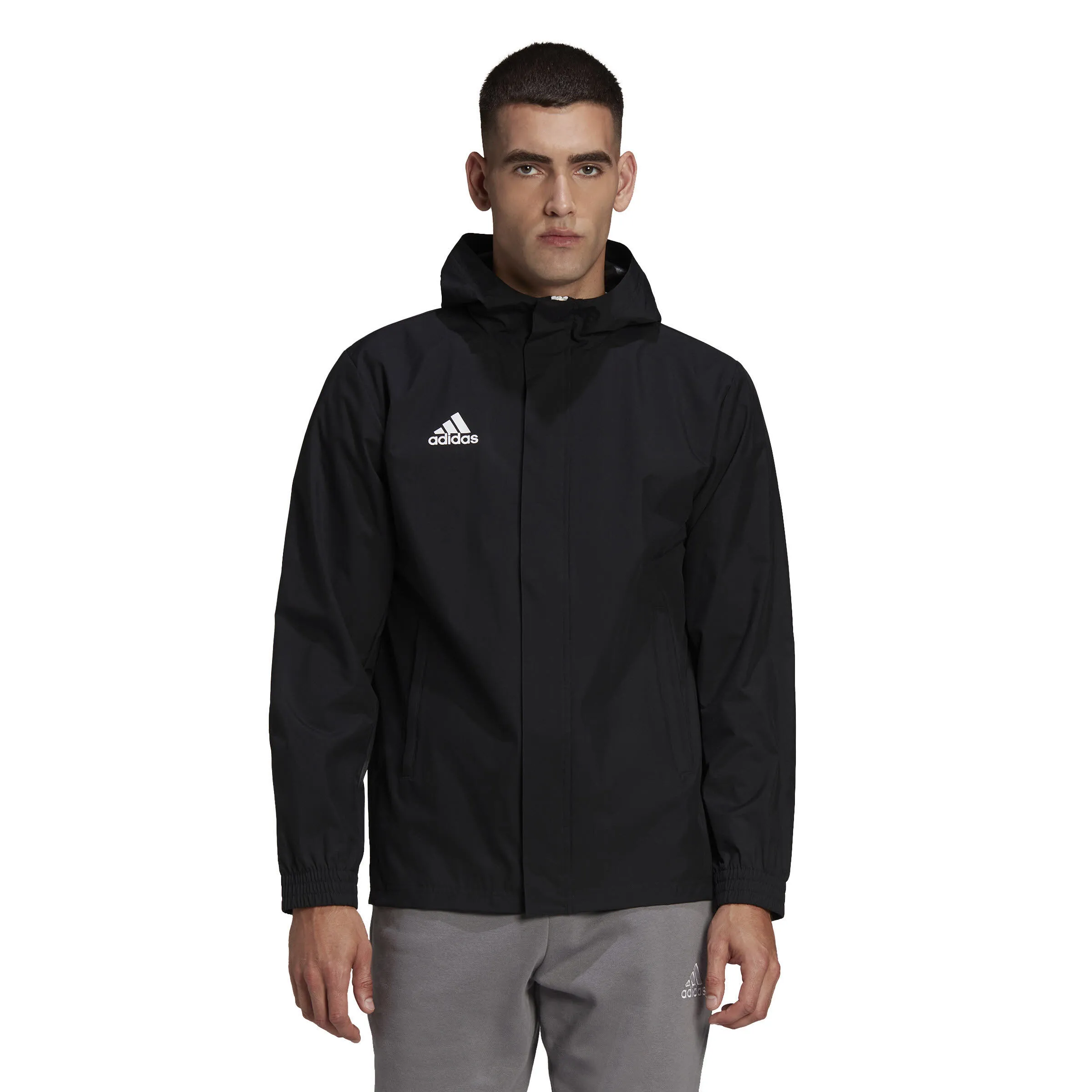 adidas Entrada 22 All-Weather Herren All-Wetter-Jacke Regenjacke schwarz