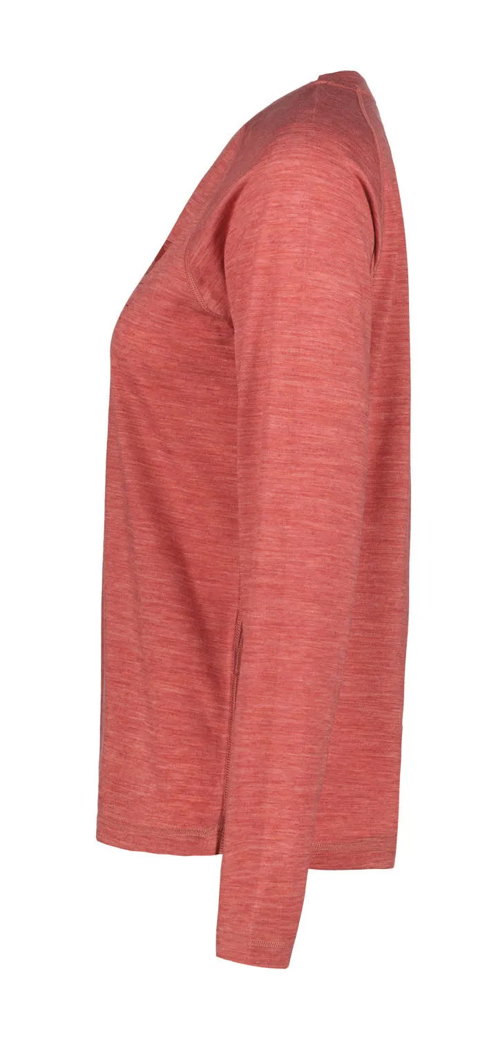 Icepeak Bastia Damen Shirt Longsleeve rot