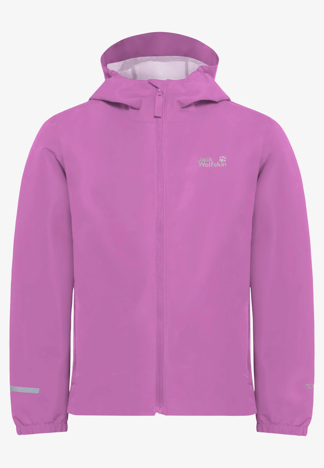 Jack Wolfskin FLAZE JACKET K Mädchen Regenjacke Outdoorjacke foxglove