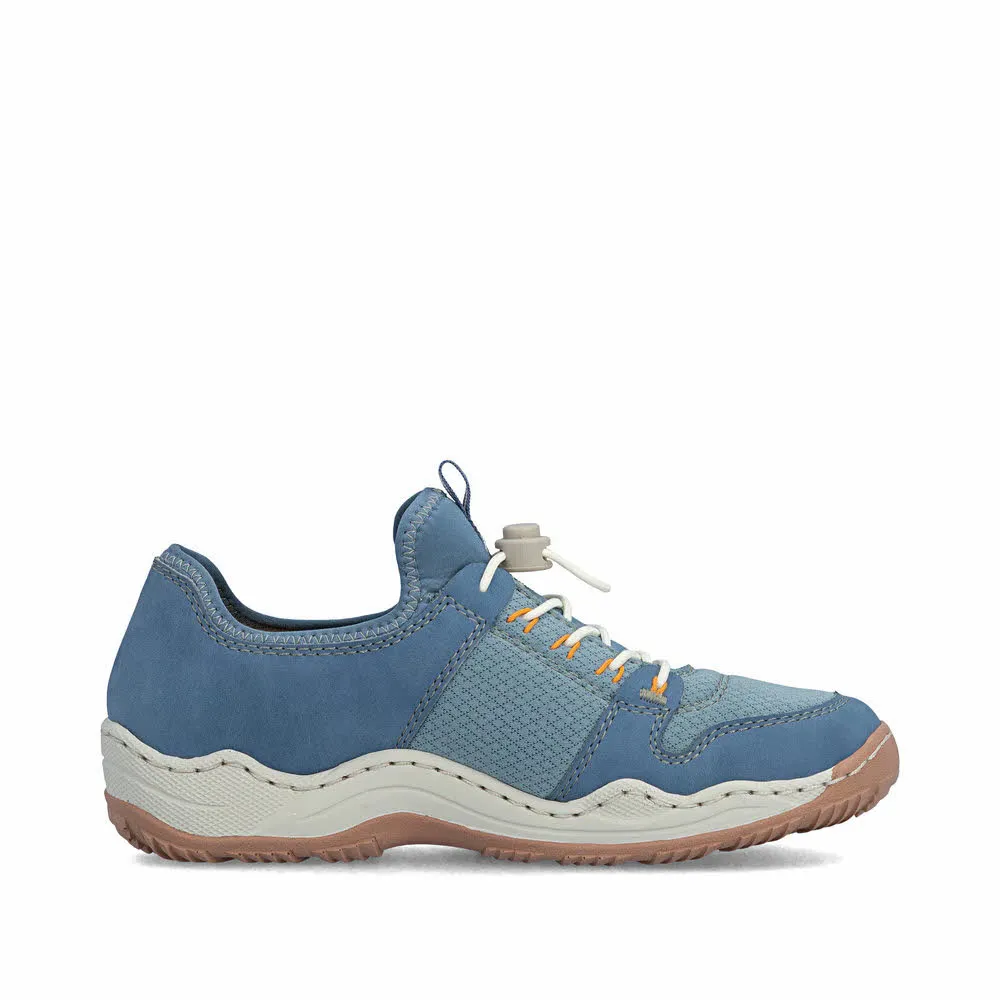 Rieker Damen Slipper blau
