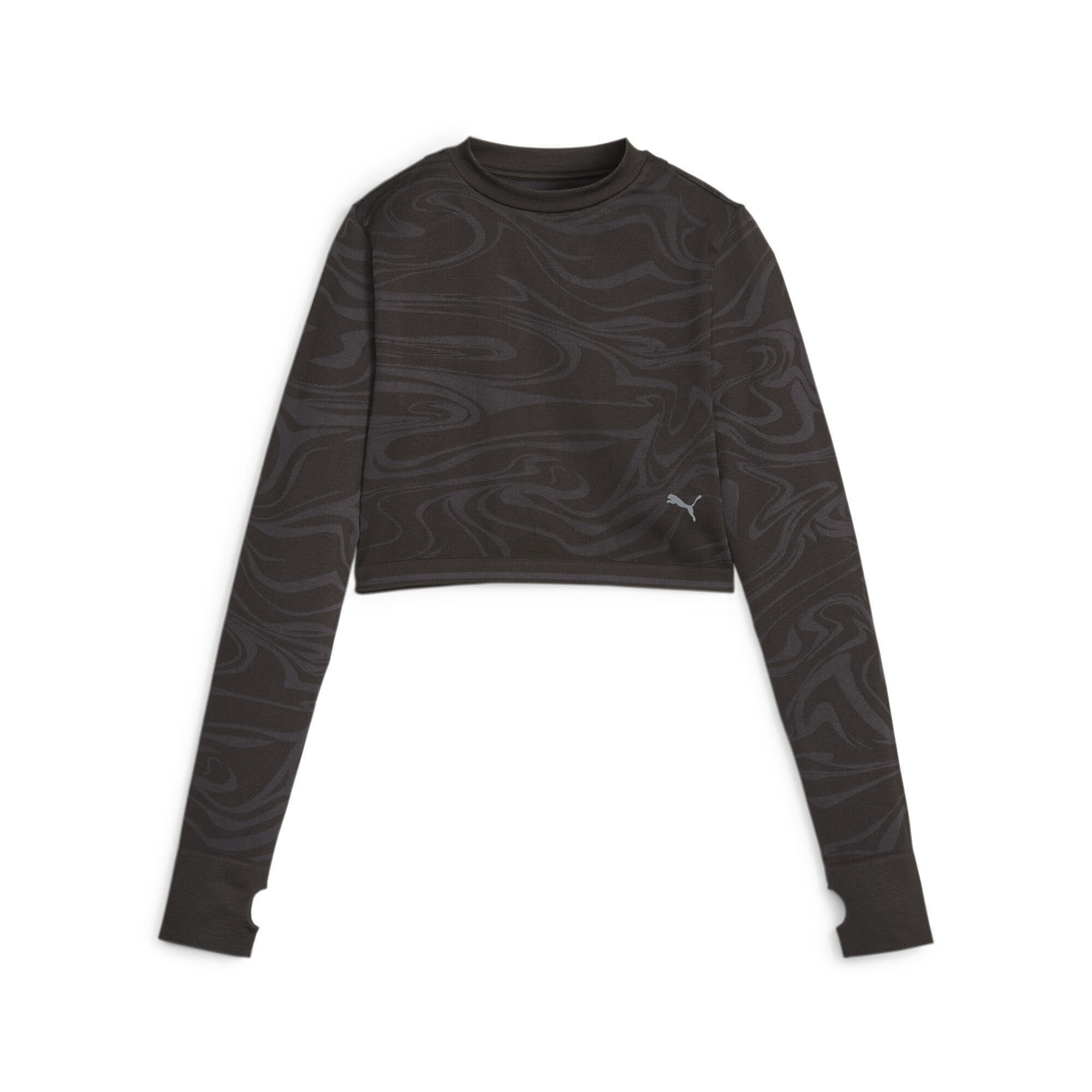 Puma Formknit Seamless Top Damen Langarmshirt schwarz