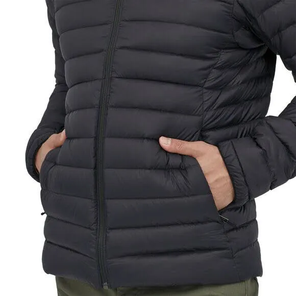 Patagonia Down Sweater Hoody Herren Daunenjacke Kapuzenjacke schwarz