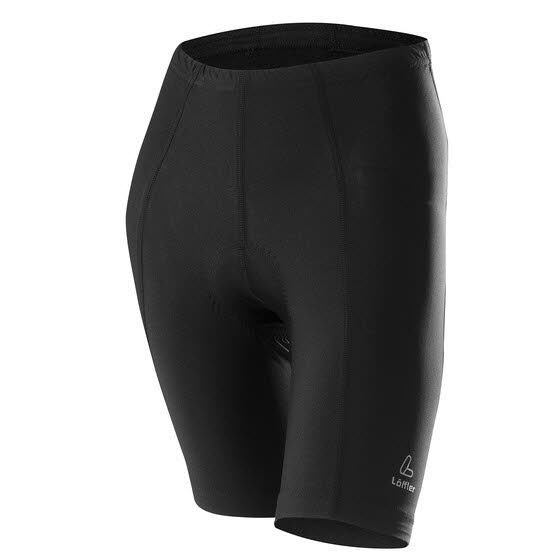 Löffler W Bike Short Tights Basics Damen Radsport Hose Bikehose schwarz NEU