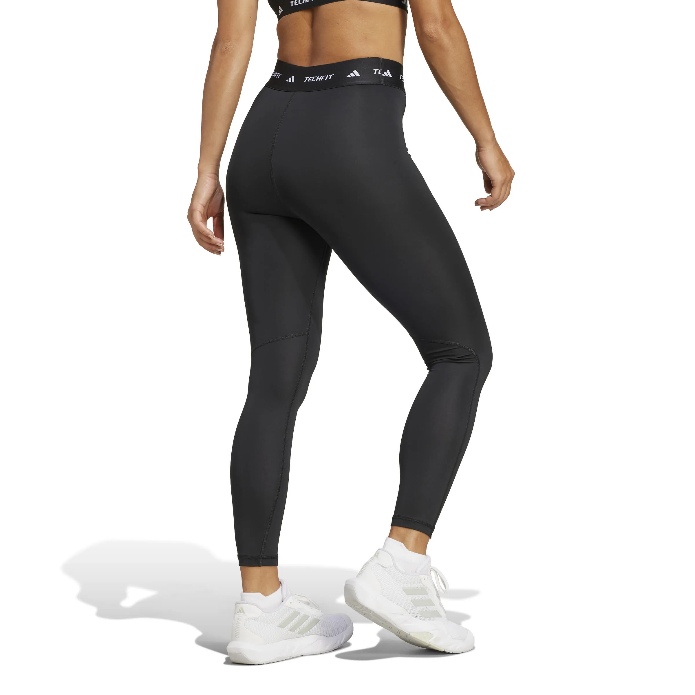 adidas TECHFIT 7/8-Leggings Sportleggings Damen schwarz