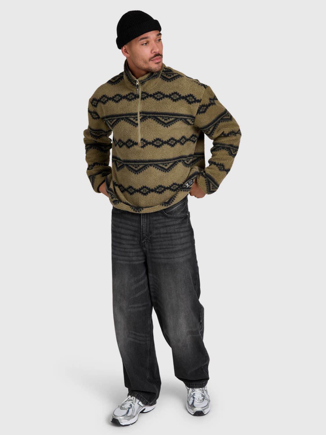 BRUNOTTI HE Kennet Urban Fleece Herren Fleecepulli grün