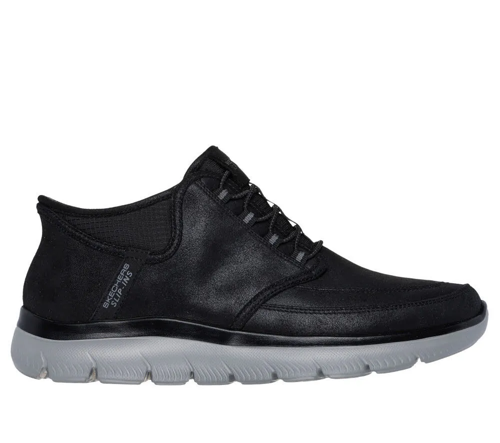 Skechers SUMMITS - SIEGUL Herren Sneaker Mid Slip-In’s Freizeitschuhe schwarz