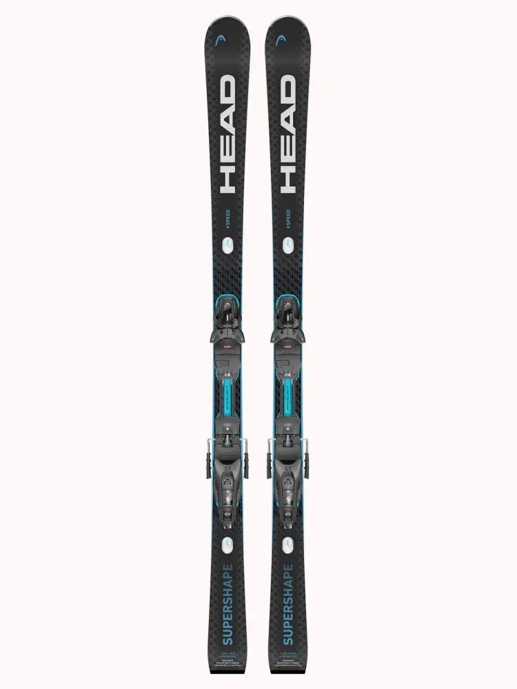 Head Supershape e-Speed + PRD 12 GW Sportcarver Ski Fortgeschrittene 25/26 schwarz