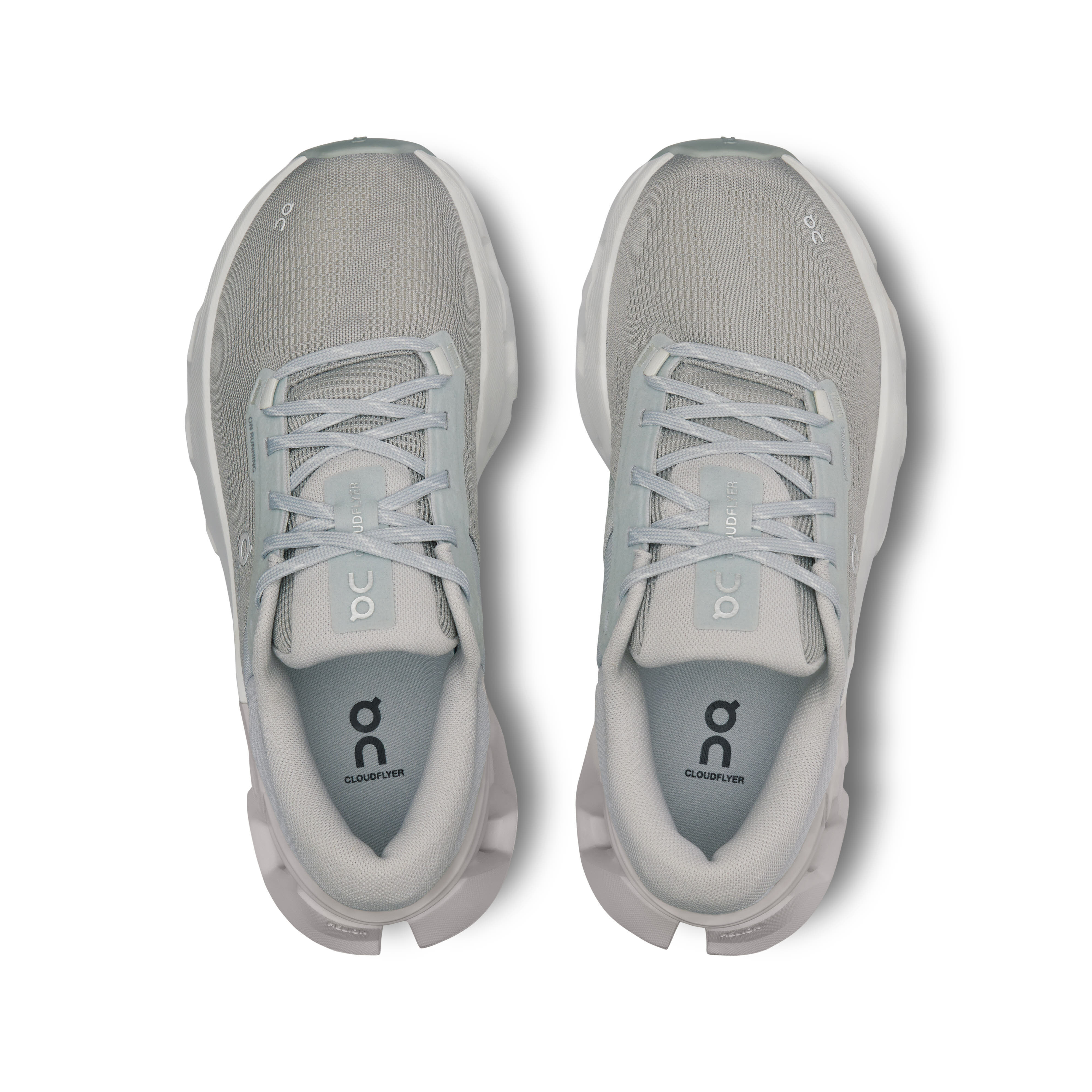 ON Cloudflyer 5 Joggingschuhe Laufschuhe Damen hellblau weiß