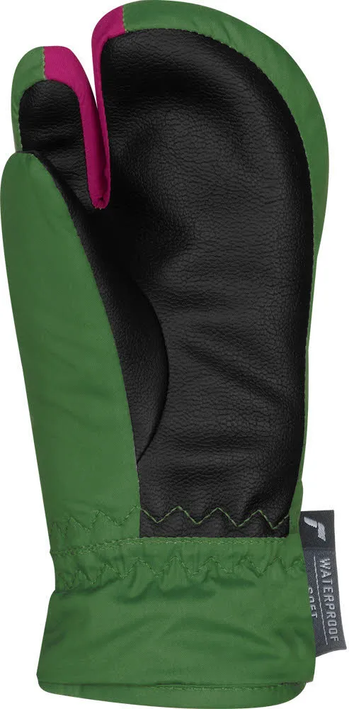 Reusch Peggy R-TEX® XT Lobster Kinder Skihandschuhe Fäustlinge grün
