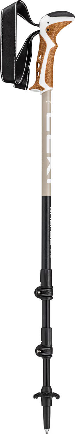 Leki Kumbu Lite Unisex Wanderstöcke verstellbar (90-125cm) braun/schwarz
