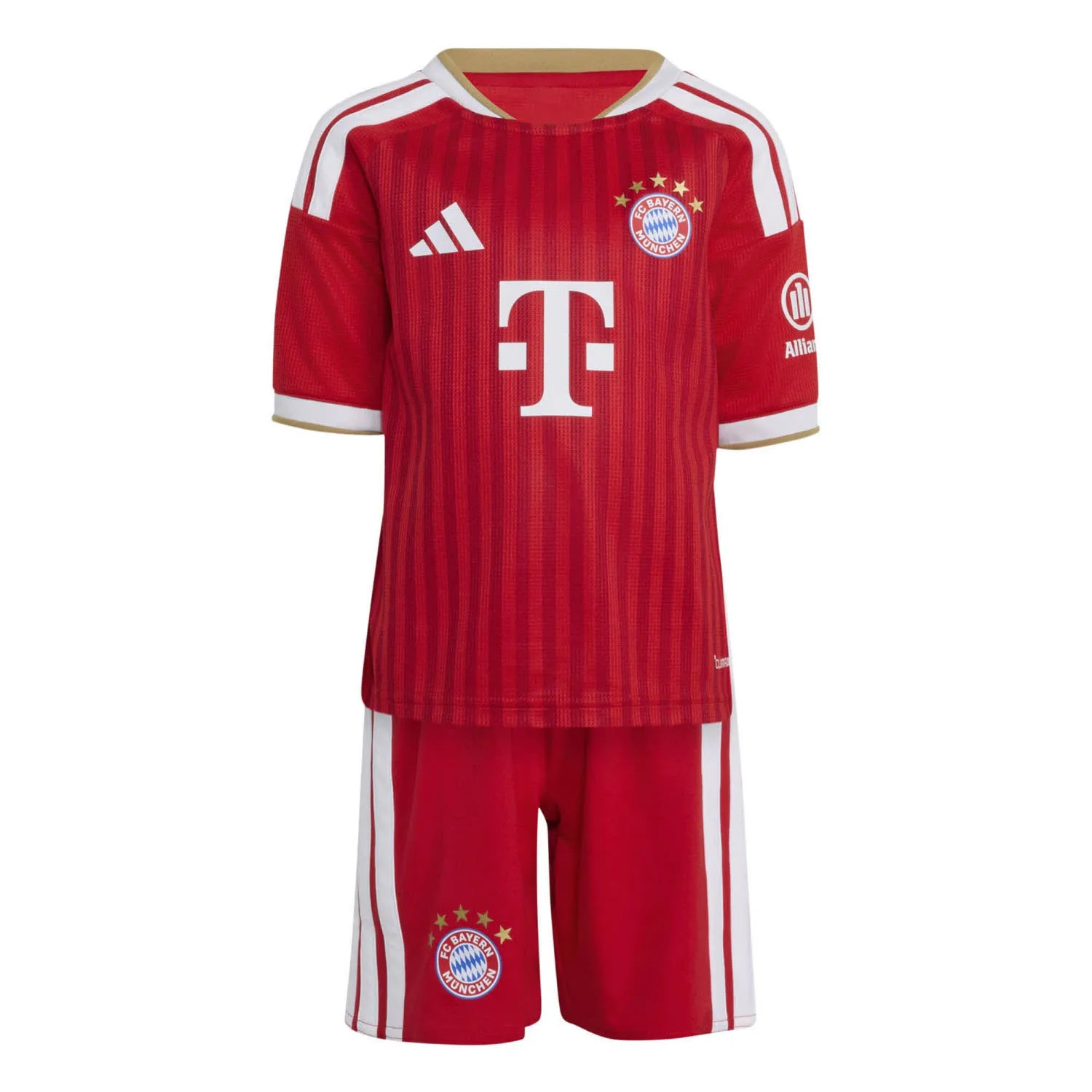 adidas FC Bayern München 26/27 Heimausrüstung Kinder Trikot & Hose rot